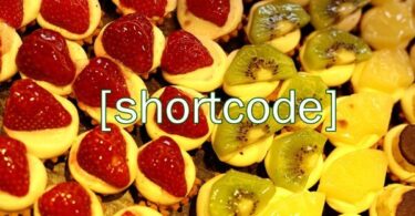 add shortcode
